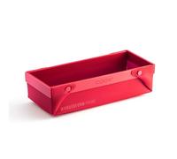 coox Wunderform Frame L en rouge : le premier moule à cake pliable en silicone pour des créations de pâtisserie illimitées - Parfait pour les gâteaux, le pain et les gratins