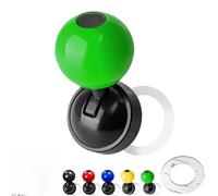Coozyland Car Starter Button, Universal One-Button Start Car Shift Knob,Customized Cars One-Touch Starter Ignition Switch Buttons, Joystick (Green,Number 3)