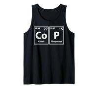 Cop (Co-P) Éléments Périodiques Blancs Orthographe Débardeur