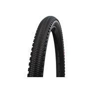 Schwalbe G-one Overland 365 Raceguard Addix4 Tl Easy Tubeless 700c X 40 Gravel Tyre Argenté 700C x 40 Black / Black Reflex