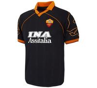 COPA AS Roma Retro 3ème Maillot 1999/2000 Noir/Orange L