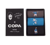 Copa Chaussettes Maradona X Napoli, Multicolore, Unisex-Adultes, 1 unité, Tube Socks, One Size