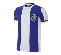 COPA FC Porto 1971-72 T-Shirt de Football rétro à col Rond pour Homme S Blanc/Bleu