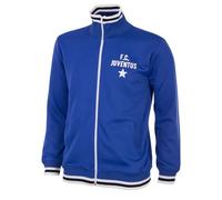 COPA Juventus FC 1975-76 Veste de football rétro pour homme L bleu