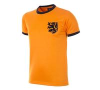 Copa Maillot de Football rétro Holland Coupe du Monde 1978, Homme, Orange, L