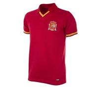 Copa Maillot de Football rétro pour Homme Espagne 1988 L Rouge