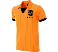 COPA Pays-Bas Retro Domicile T-shirt 1983 Orange/Noir S