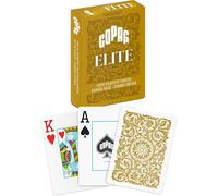 Copag Cartes à Jouer dorées Jumbo Index de Taille Poker