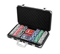 Copag Mallette Poker Premium – 300 jetons 11,5 g marqués – 2 jeux 100% plastique