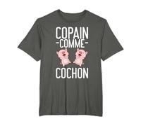 Copain Comme Cochon - Expression Culte - Humour Classique T-Shirt