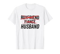 Copain fiancé Mari Mariage Amour T-Shirt Graphique avec Valeur