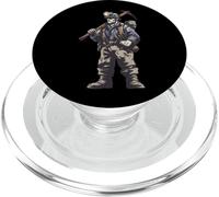 Copain Mineur avec Casque Et Lampe De Mineur PopSockets PopGrip pour MagSafe