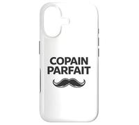 Copain Parfait Humour Cadeau Homme Moustache Saint Valentin Coque pour iPhone 17