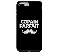 Copain Parfait Humour Cadeau Homme Moustache Saint Valentin Coque pour iPhone 7 Plus/8 Plus