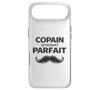 Copain Parfait Humour Cadeau Homme Moustache Saint Valentin Coque pour iPhone Air