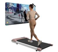 Copant Tapis de Marche, Tapis de Course avec LCD Écarn, 2.5 HP Walking Pad avec APP &Télécommande,Charge Max 159 kg, avec Parcours d'Entraînement et Courses, 1-8km/h pour Domicile ou Bureau