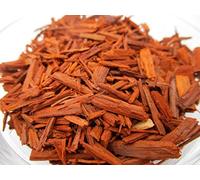 Copeaux de bois de santal rouge naturel Lal Chandan Lakdi Flocons Raktchandan Chilka Hawan Samagri pour guérison, méditation, protection encens, fournitures spirituelles - 100 g