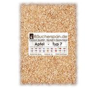 Copeaux de fumage 1 kg de pomme type 7 de Räucherspan.de, de qualité supérieure, forte fumée