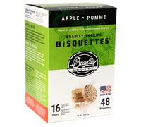 Copeaux de fumage Bisquettes 48 pcs. Bradley Smoker - Pommier