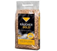Copeaux de hêtre pour fumage RÄUCHERGOLD Grain 6 à 10mm - Sac 10 litres