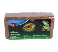 Trixie Substrat pour terrarium Coco Tropical Copeaux de noix de coco compressés 4,5 L