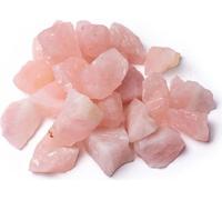 Copeaux de quartz rose bruts -- ±1-6cm ; ±1000g