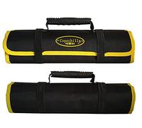 Copechilla trousse à outils enroulable portable professionnel,23 compartiments et poignée caoutchouc,Matériel 600D Oxford double épaissie imperméables,59X36CM,Sacoche à outils mécanicien automobil