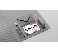 Copees Cartes de Visite Professionnelles, 8,5 x 5,5 cm, 100 Exemplaires, Papier Premium 350g, Impression Express