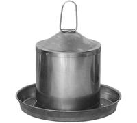 COPELE Fournitures d'alimentation Abreuvoir Acier INOX Oiseaux 2L