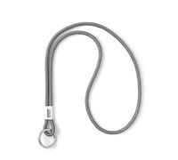 Copenhagen design Key Chain L, long key hanger, nylon, grey, Cool Gray 9 C 101310009 Large