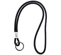 Copenhagen Design Porte-clés PANTONE Key Chain L – long en nylon – Noir 419 C