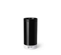 Copenhagen.Design Pantone to Go Cup, Stainless Steel Travel mug/Thermo Cup, 430 ML, Black, 419 C