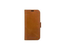 Copenhagen - Etui à rabat pour téléphone portable - cuir fleur - brun clair - pour Apple iPhone 15 Pro