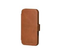 dbramante1928 Étui portefeuille Copenhagen pour iPhone 17 cuir Porte-cartes Tan Marron