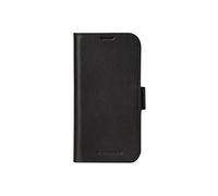 Copenhagen - Etui à rabat pour téléphone portable - cuir pleine fleur - noir - pour Apple iPhone 16 Pro