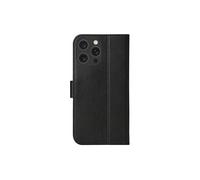 19twenty8 Étui pour iPhone 16 Pro Max Folio Modèle Copenhagen avec emplacement pour cartes Noir