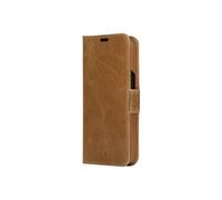 Copenhagen Slim - Etui à rabat pour téléphone portable - cuir fleur - brun clair - pour Apple iPhone 14 Pro Max