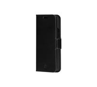 Copenhagen Slim - Etui à rabat pour téléphone portable - cuir fleur - noir - pour Apple iPhone 14 Plus