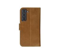 Copenhagen Slim - Etui à rabat pour téléphone portable - cuir pleine fleur - brun clair - pour Samsung Galaxy S22