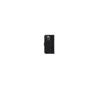 Copenhagen Slim - Etui à rabat pour téléphone portable - cuir pleine fleur - noir - pour Apple iPhone 13 Pro Max