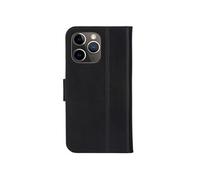 Copenhagen Slim - Etui à rabat pour téléphone portable - cuir pleine fleur - noir - pour Apple iPhone 13 Pro Max