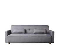 COPENHAGUE - Canapé convertible 3 places gris