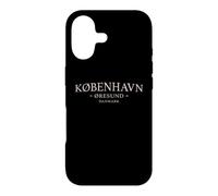 Copenhague Danemark - Simple København Øresund Danmark Coque pour iPhone 17