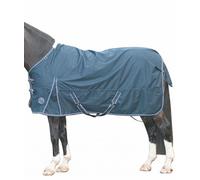 HKM Starter Couverture d'extérieur doublée Polaire Bleu Foncé 115 cm