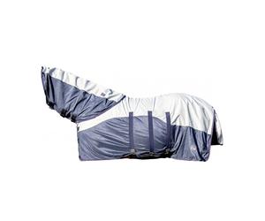 Coperta per cavalli antimosche con garrese impermeabile collo alto e copripancia