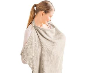 Copertura per l'allattamento al seno - Poncho per copertura infermieristica per la Privacy | Morbida e confortevole per l'allattamento al seno con a 360°, coperture per allattament