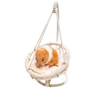 Copfeu Hamster Hamac balançoire lit maison hamac suspendu hamac balançoire hamster jouets pour animaux de compagnie petits animaux de compagnie accessoires de cage à sucre planeur