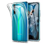 COPHONE® Coque de Protection Compatible avec Honor 20 Pro Etui Transparent antidérapent Coque en Silicone Transparente et Discrete