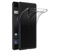 COPHONE® Coque de Protection Compatible avec Nokia 5 Etui Transparent antidérapent Coque en Silicone Transparente pour Nokia 5 et Discrete. Housse Haute Protection.