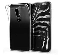 COPHONE® Coque de Protection Compatible avec Nokia 6.1 (2018) Etui Transparent antidérapent Coque en Silicone Transparente Nokia 6.1 et Discrete. Housse Nokia 6.1 Haute Protection.